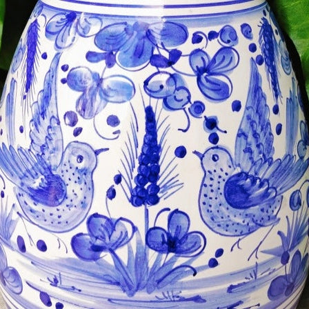 Caraffa in Maiolica di Deruta – Arabesco Blu